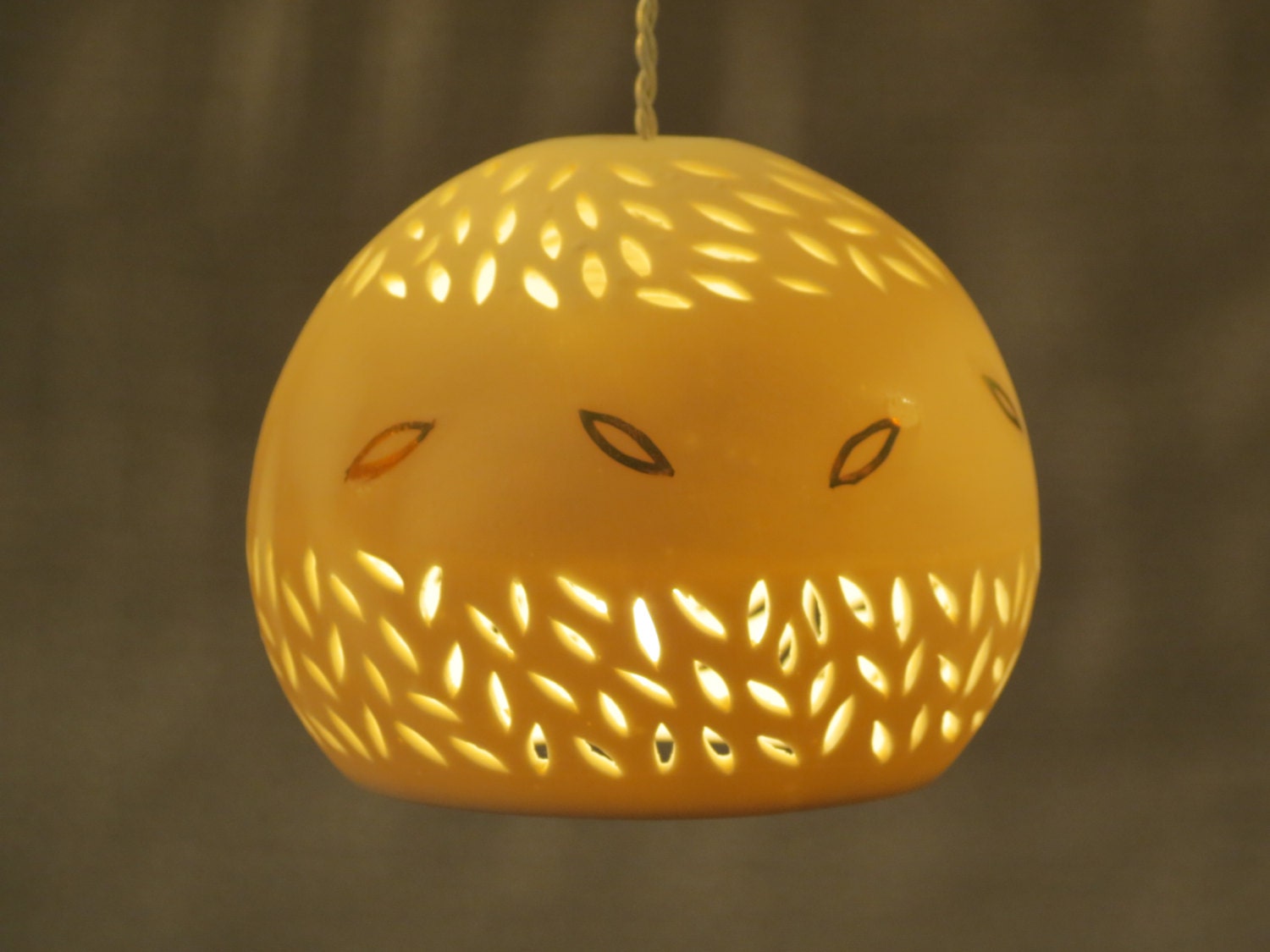 Unique Chandelier Ceiling Light. 5 Hanging Pendant Lights. - Etsy