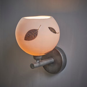 Wall Lamp. Wall Light Fixture. Wall Sconce Light. Contemporary Designer Sconce For the Bedroom.