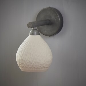 Wall Fixture. Bedroom light Sconce. Bath room Sconce.. Living Room Lamp. Porcelain Wall Lamp.