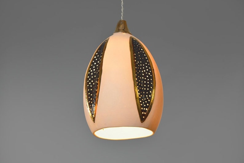 Hanging Lamp Shade Pendant Light Porcelain Image 0