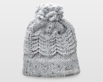 Pine Ridge • Beanie • Chunky Knit • Colour: EARL GREY