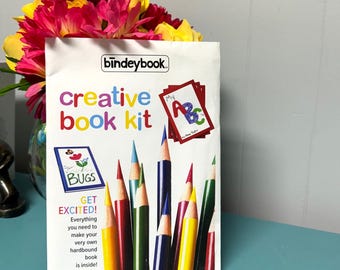 DIY Creative Book Kit | Make Your Own Hardbound Book | Creative Craft Kit & Educational Gift