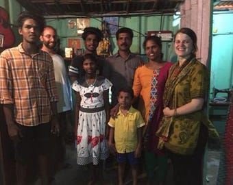 Sponsor A Child's School Supplies | Pearls of Slums | Christmas Global Partner Thank You Card