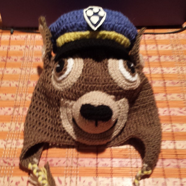 Crochet Paw Patrol Hat Etsy