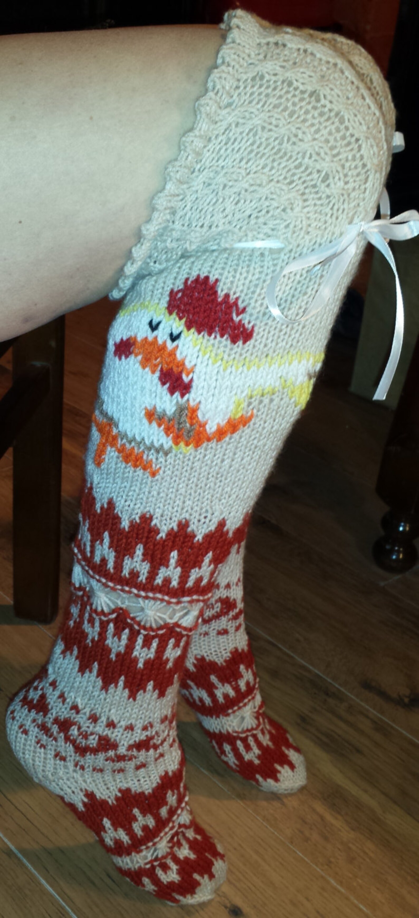 Chaussettes tricotées, chaussettes chaudes, animaux, crocodile, de Noël Chaussettes tricotées, chaussettes chaudes, animaux, crocodile, de Noël