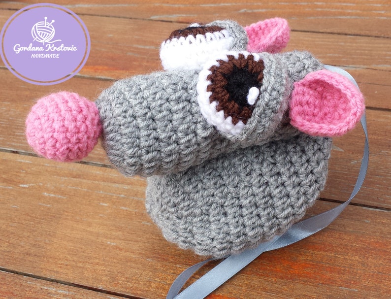 Willy Warmer Crochet Mouse Funny Sexy Gift For Man Penis Stulpen Sexy Adult Toys Birthday Gift Halloween