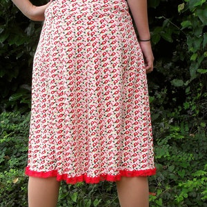 Country, Skirt, handmade panel skirt M 40-42 image 4