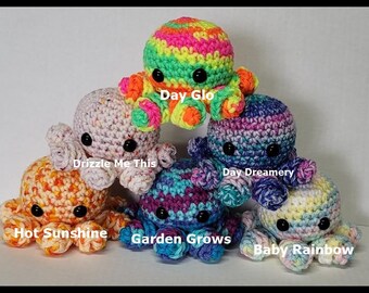 Handmade Crochet Octopus, Amigurumi, Stuffed Animal, Octopus, Stuffed Octopus, Toy,  Mother's Day Gift, Gift Idea, Stress Reliever, Summer