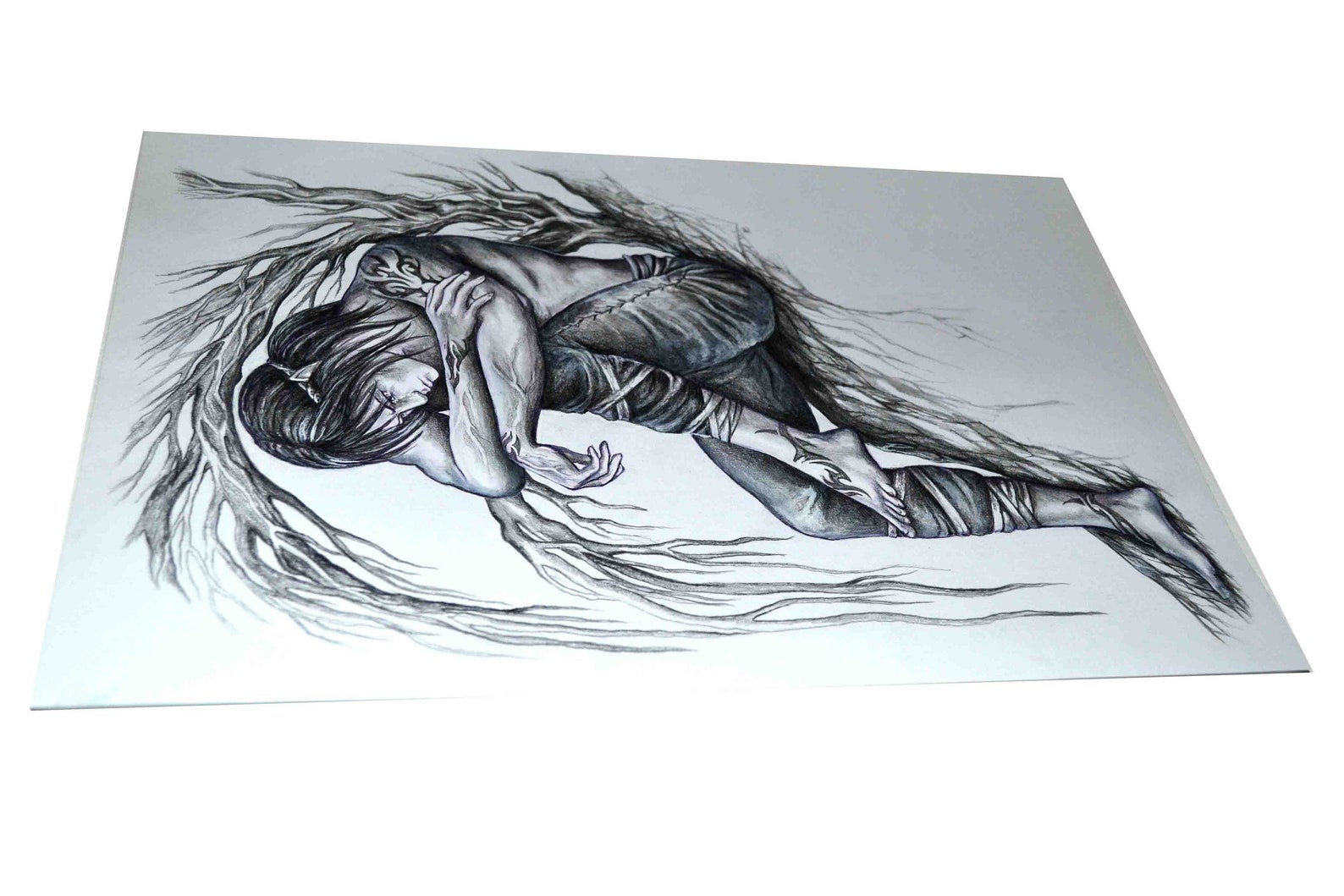 Traurige Elfe Original-Zeichnung Elfen Kunst | Etsy Traurige Elfe Original-Zeichnung Elfen Kunst | Etsy