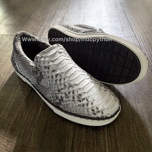 Snakeskin sneakers