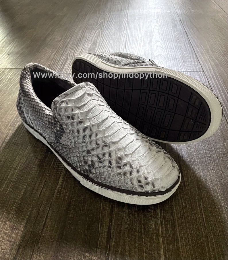 Snakeskin sneakers