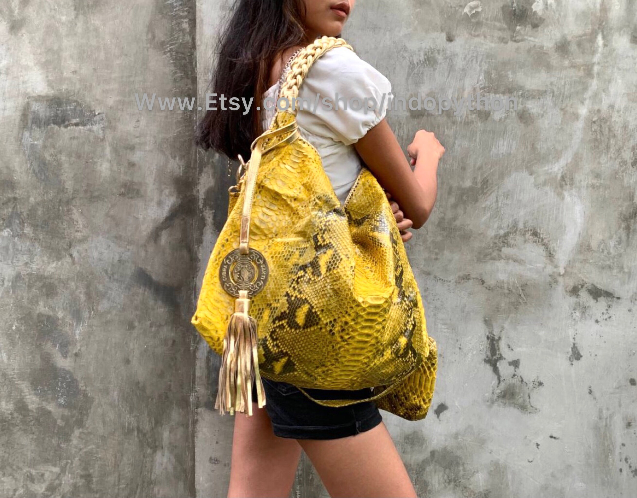 Yellow brahmin bag new arrivals