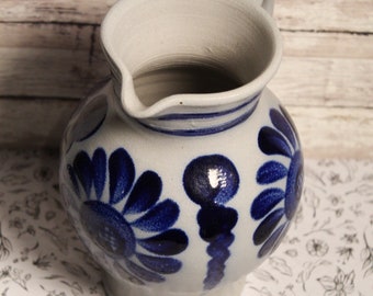 Marzi and Remi Germany salt glaze pottery stoneware 0.25L jug creamer