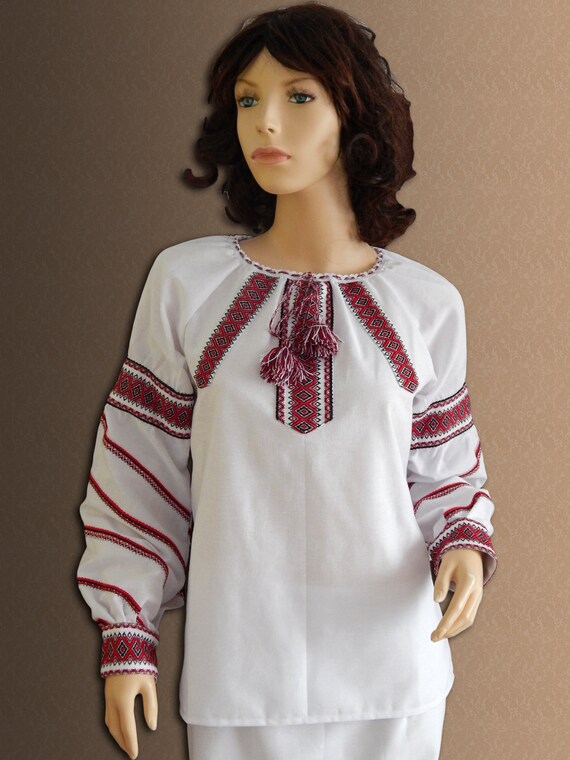 Ukrainian blouses. National Ukrainian clothing. Women's Etsy