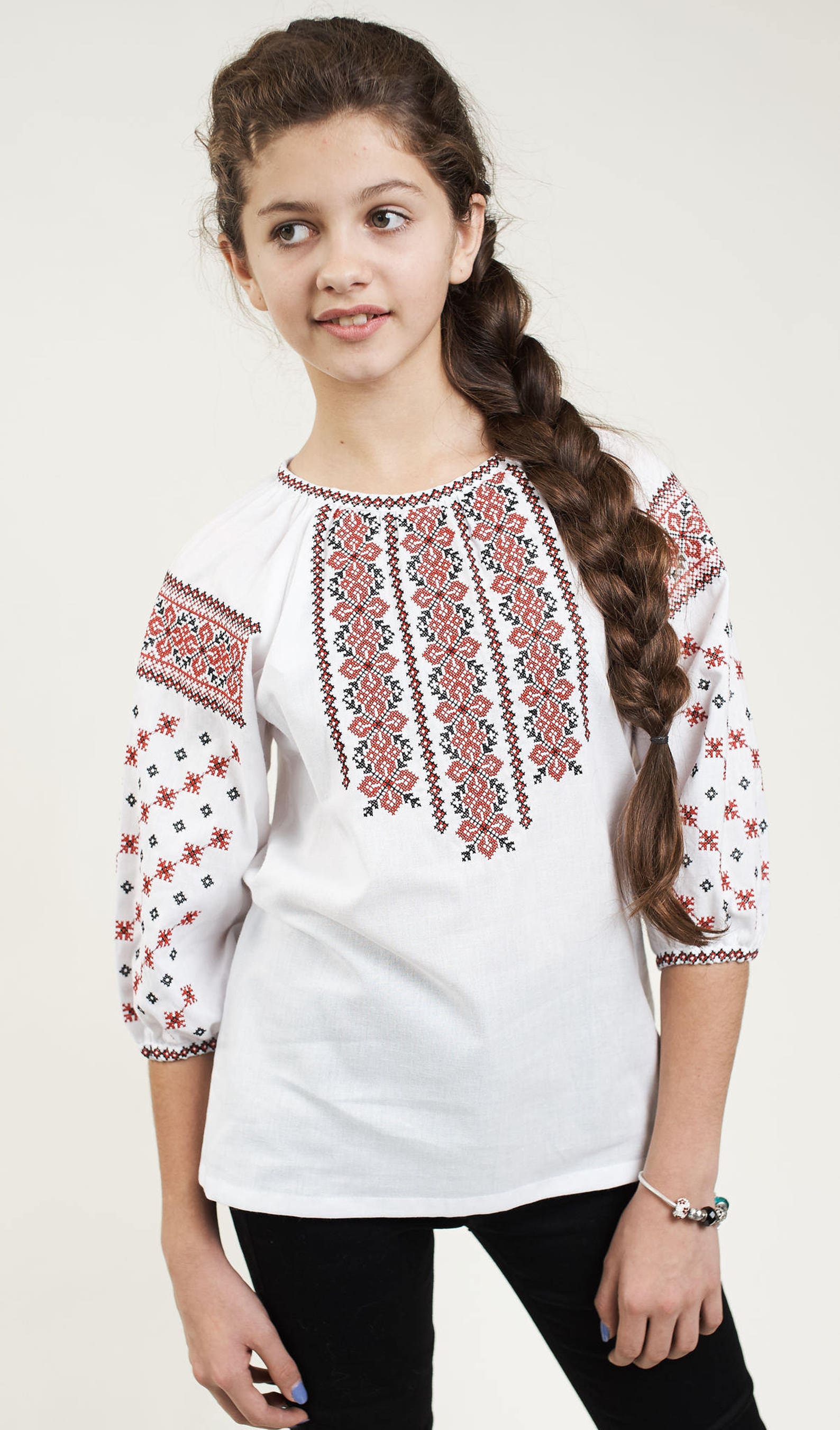SALE Vyshyvanka Ukrainian Embroidered Blouse for Girls - Etsy