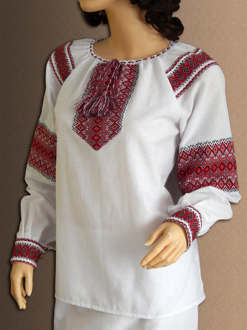 Ukrainian vyshyvanka Ukrainian folk blouse Fashion ukrainian | Etsy