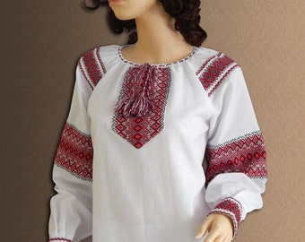 Ukrainische Vyshyvanka für Frauen, modische Volksbluse