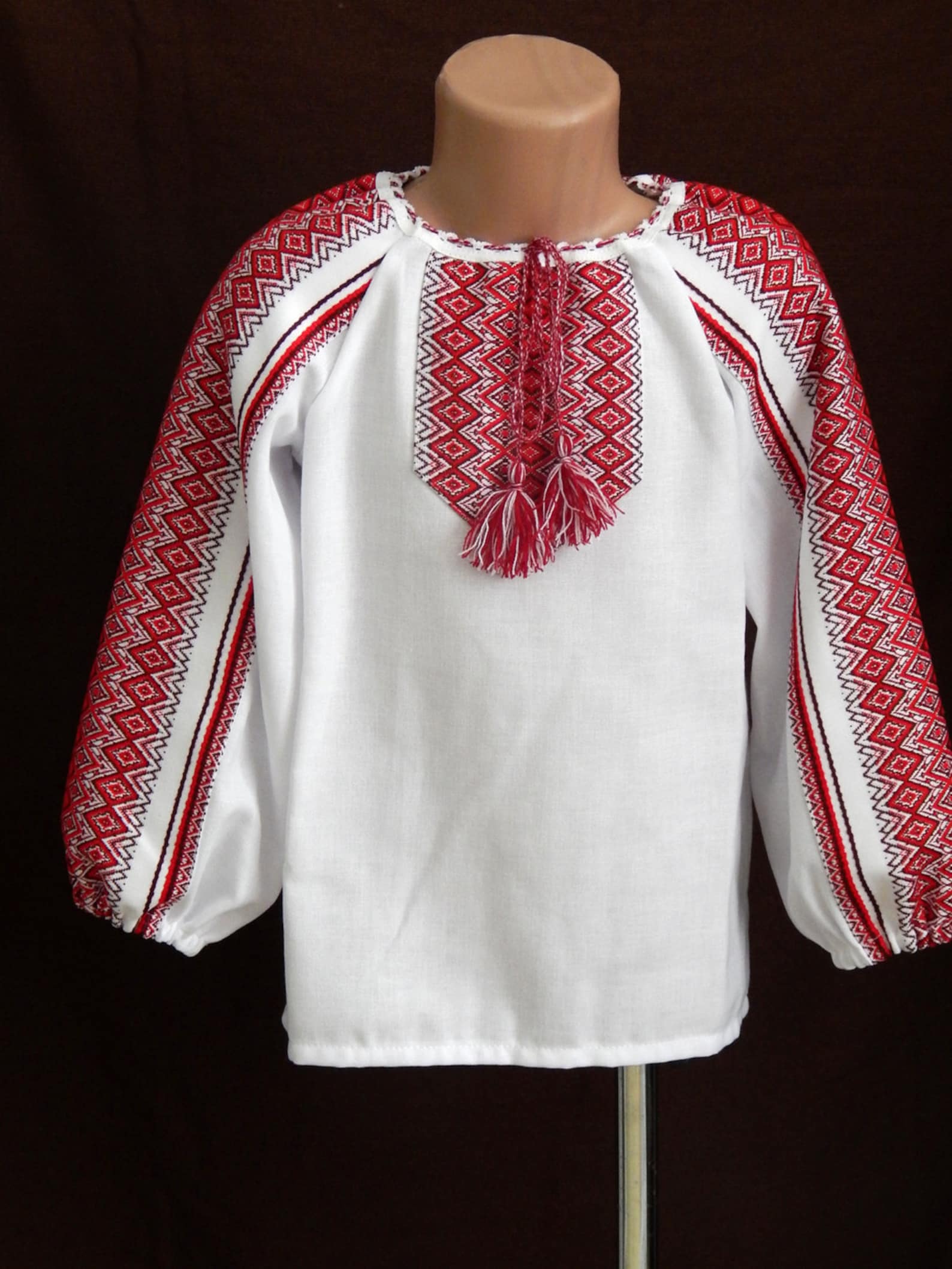 Ukrainian Embroidered Blouse for Girls Vyshyvanka Ukrainian Etsy