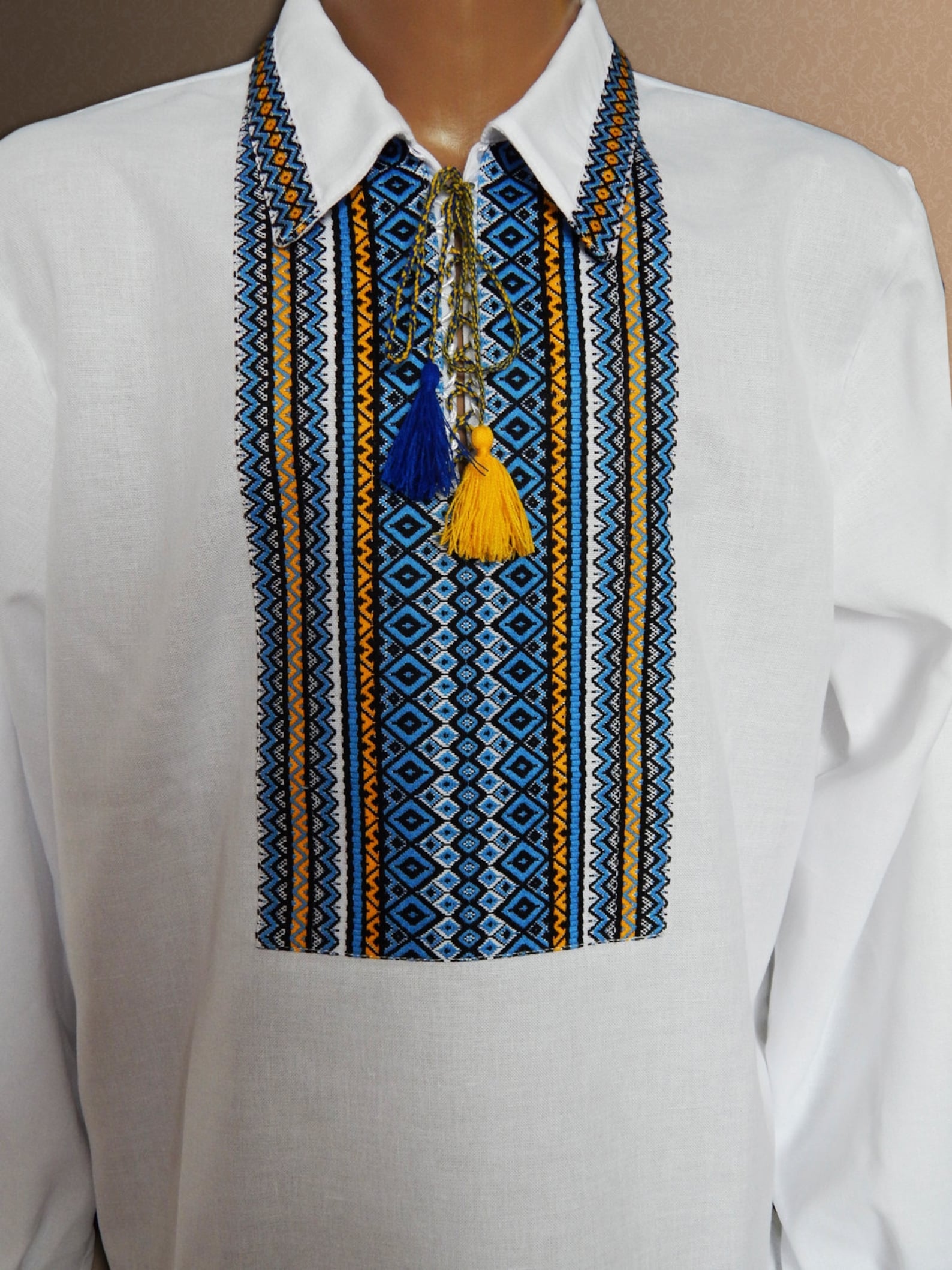 Ukrainian Embroidered Shirt for Men and Boys Vyshyvanka Folk Etsy