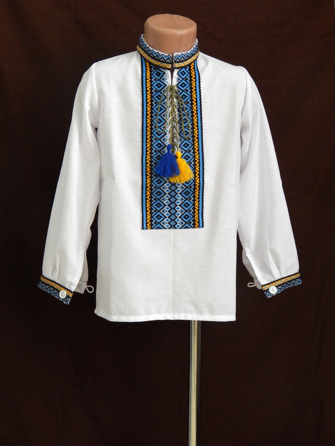 Ukrainian embroidered shirt for boys Vyshyvanka Ukrainian Etsy