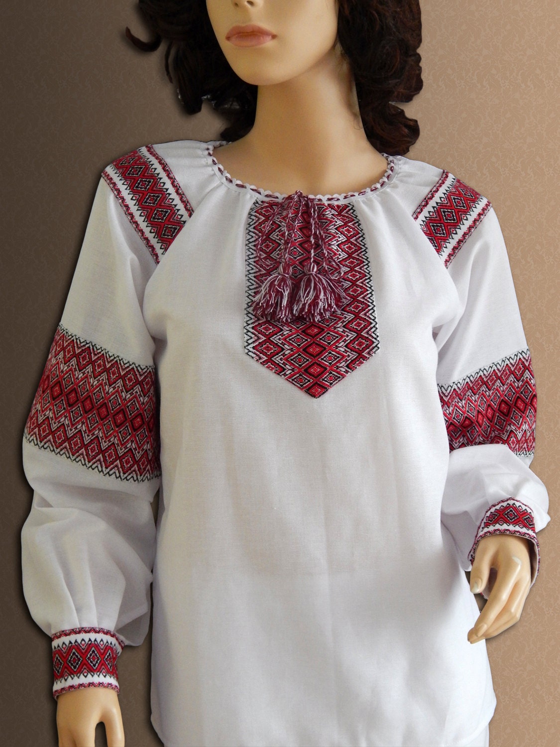 Ukrainian vyshyvanka Ukrainian folk blouse Fashion ukrainian | Etsy