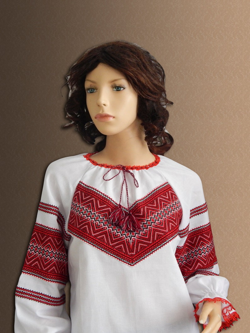 Ukrainian Blouse National Ukrainian Clothing Ukrainian | Etsy
