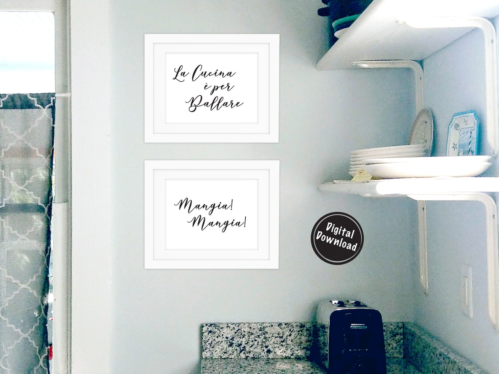 Printable Italian Decor Italian Prints Kitchen Italian | Etsy