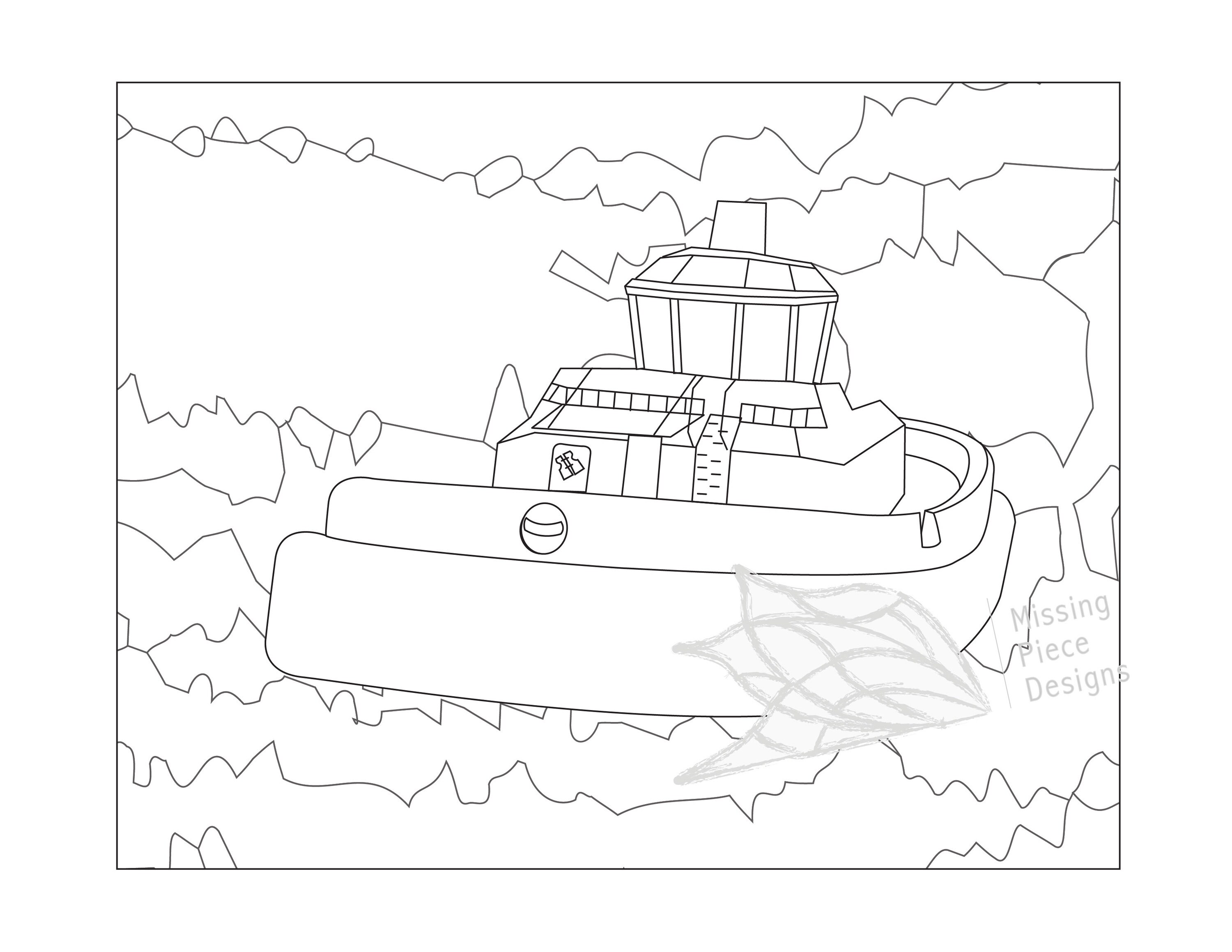 Printable Coloring Pages for Toddlers Coloring Pages for | Etsy