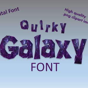 High quality cosmic fonts!
