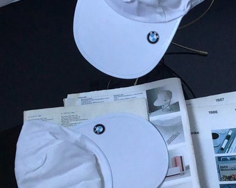 Genuine NIB BMW Peak Hat 1985 1986 1987 1988 1989 1990 1992 era Old German NOS