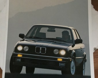 Single brochures NOS NIB ! E30 325i