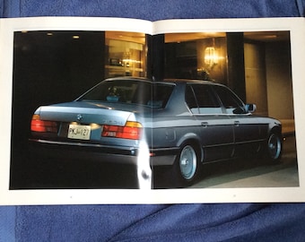 BMW 750iL SuPERSIZE  NOS NIB Genuine oversized 750il brochure 42 pages