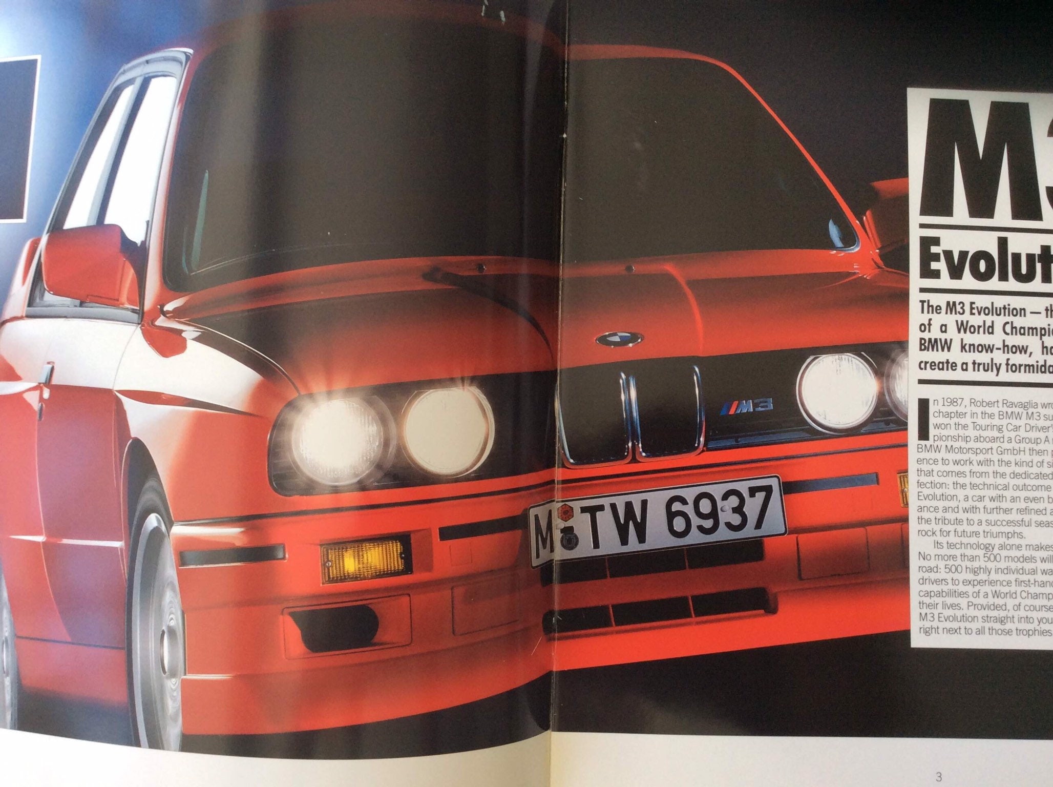 O V E R S I Z E - BMW M3 E30 Sport Evolution Cabriolet Rare