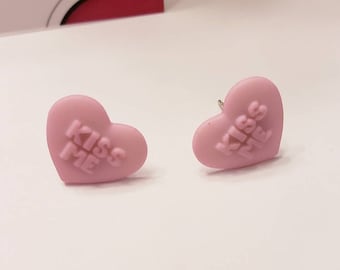 Conversation Hearts Valentine's Stud Earrings