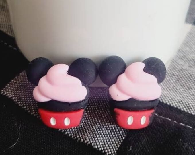 Featured listing image: Disney Friends Cupcake Large Stud Earrings