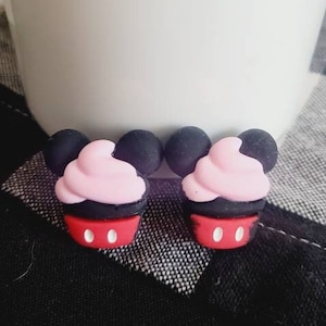 Disney Friends Cupcake Large Stud Earrings