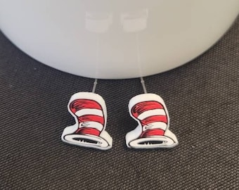 Suess Inspired Mini Stud Earrings