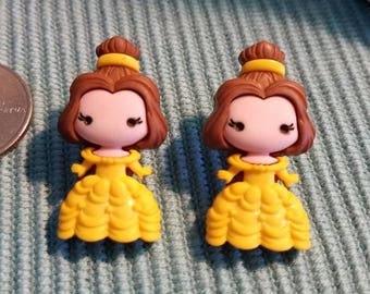 Beauty and the Beast & Friends Large Stud Earrings