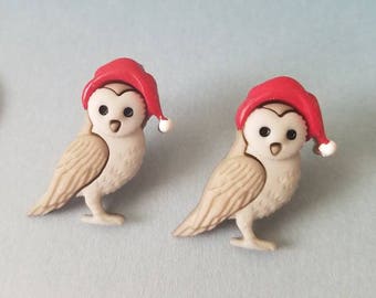 Holiday Woodland Friends Stud Earrings