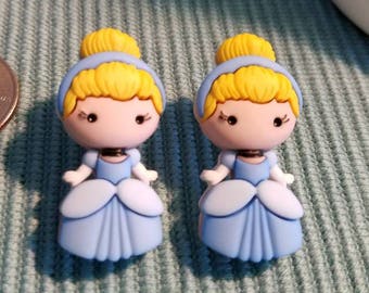 Cinderella and Friends Large Stud Earrings