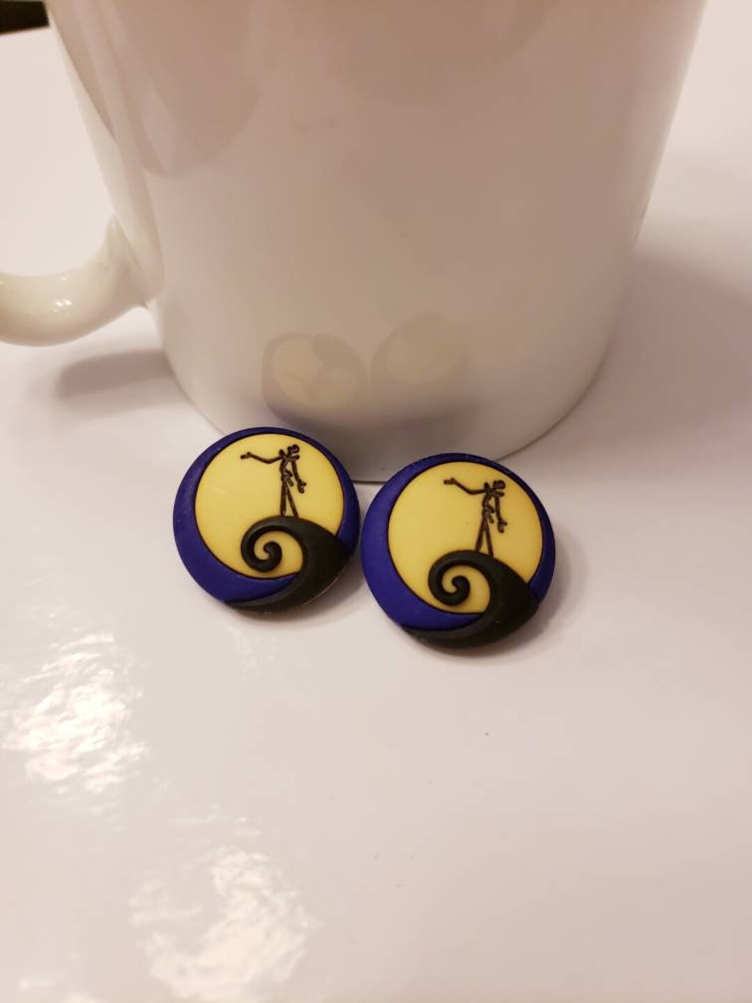 Nightmare Before Christmas Stud Earrings Etsy