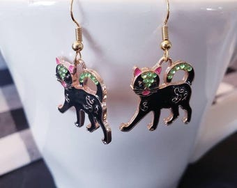 Halloween Icons & Emoji Dangle Earrings