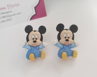 Baby Mickey and Friends Stud Earrings