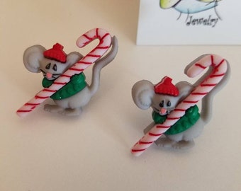 Mice Mini Holiday Earrings