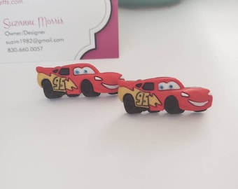 Cars Lightning McQueen & Mater Stud Earrings