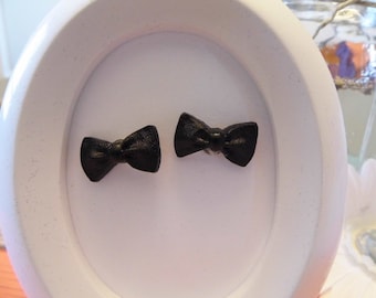 Bow Tie Stud Earrings