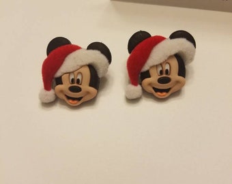 Holiday Mickey and Friends Stud Earrings