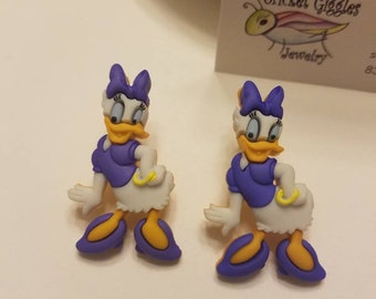 Disney Daisy Duck Stud Earrings