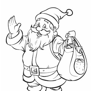 100 Christmas Coloring Pages - Adult and Kid Coloring Pages Printable Digital Instant Download PDF Best Selling Item Popular