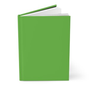 Green Plain Journal Hardcover Notebook 5.75"x8" 150 Lined Pages Best ...